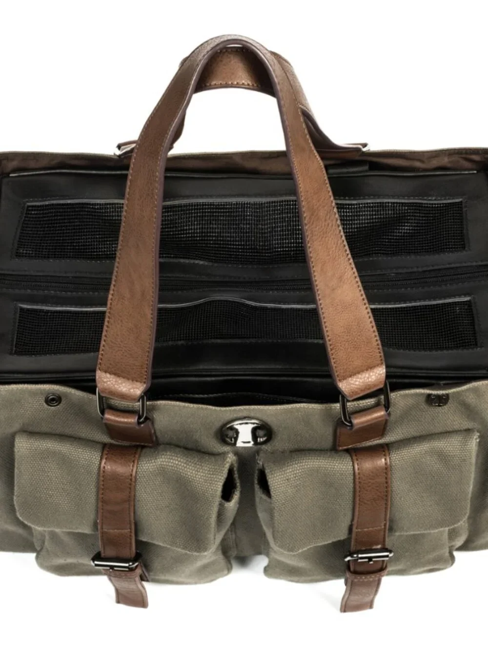 Interchangeable Airline Approved Pet Carrier Combo w/Pockets - Sm Pets up to 8lb